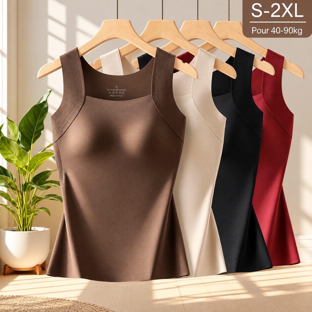 Débardeur Signature avec soutien-gorge intégré