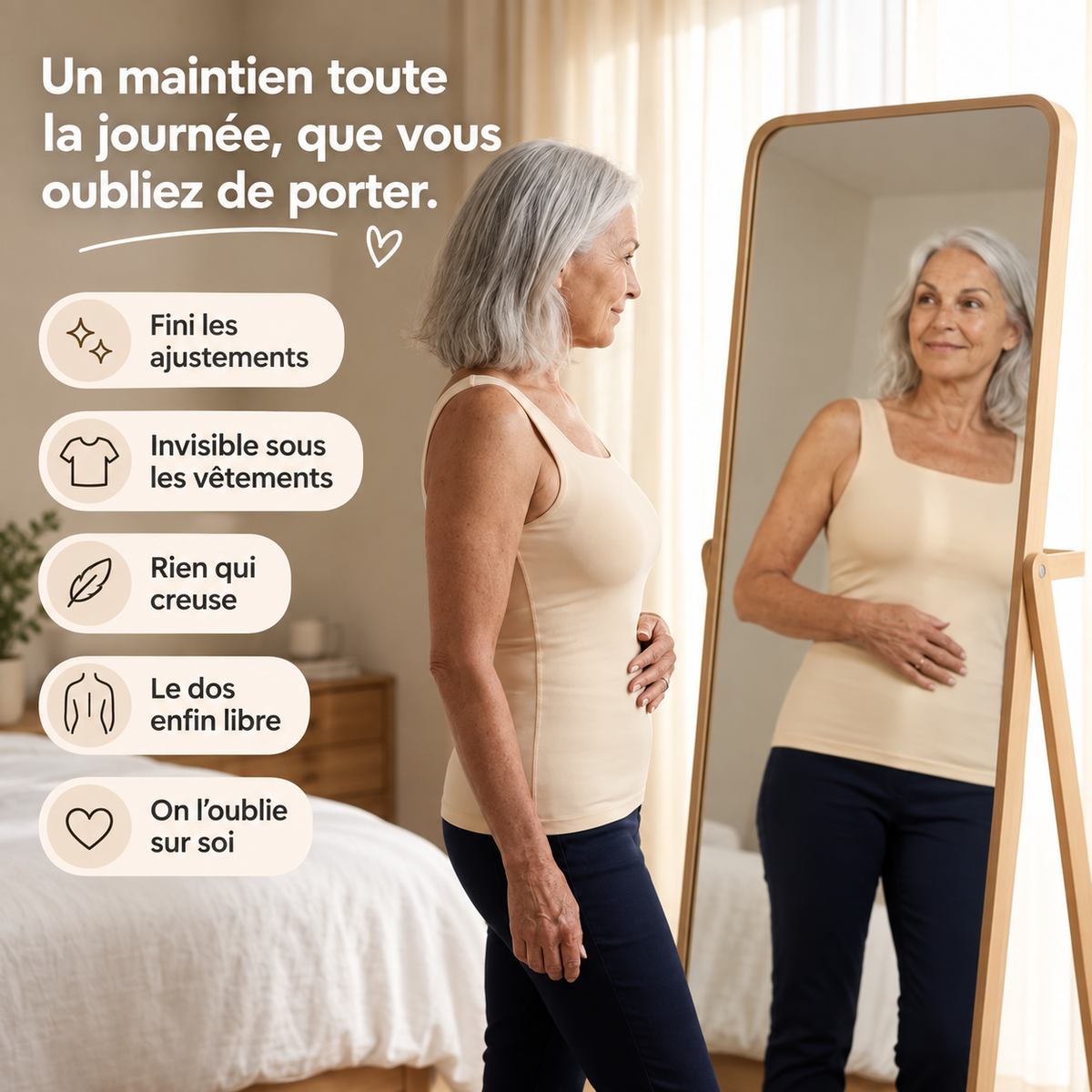 Débardeur Signature avec soutien-gorge intégré